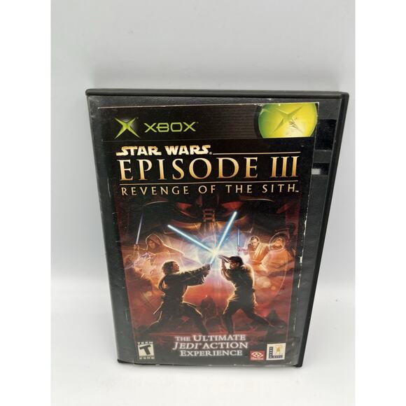 Star Wars: Episode 3 III Revenge of the Sith (Microsoft Xbox) Game And Manual - Picture 1 of 5